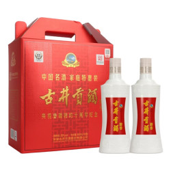 古井贡酒 古井贡春晚特约十周年纪念醇香 礼盒装 古井贡酒 38度 500mL 2瓶 一提