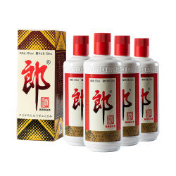 郎酒 郎牌郎酒53度 500ml  套装酱香型白酒礼送宴请高档 四瓶装