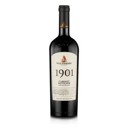 乌标红酒 摩尔多瓦原装原瓶进口干红葡萄酒1901C摩标赤霞珠礼盒装红酒整箱