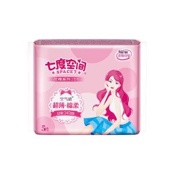 七度空间 卫生巾 优雅日用245mm 5片