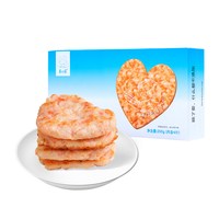 鱼小妮 鲜虾饼儿童无添加有机原料盐田虾饼空气炸锅冷冻食材虾滑肉