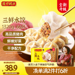 湾仔码头 三鲜水饺 1.32kg