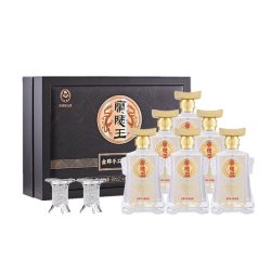 兰陵 王金牌手工酿造班42度500ml*2*3浓香型白酒礼盒纯粮酒旗舰店