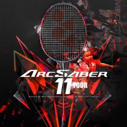 YONEX 羽毛球拍全碳素单拍ARC11Tour台湾产已穿线25磅4U附手胶
