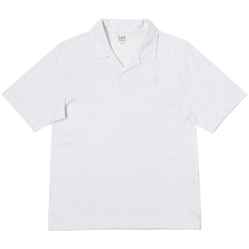 Lee LUT009836205 防晒凉感 白色 L 男士POLO衫