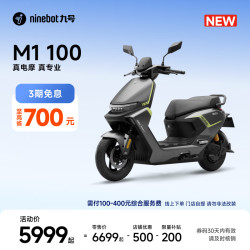 九号 M1 100 电动摩托车