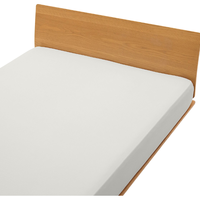 MUJI/無印良品 凉柔床垫罩 灰色 150×200×18～28cm 床笠