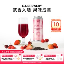 ET Brewery ET精酿心意流莓果大红袍硬冰茶500ml大罐国产水果啤酒生啤鲜啤