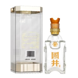 国井 白酒52度国井国5 480ml国井香粮食酒礼盒装山东特产