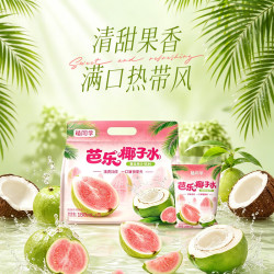 植同学 椰子水芭乐西瓜果汁椰汁水饮料果蔬汁补水解渴解辣饮品 芭乐椰子水（5袋）+西瓜椰子水（5袋）