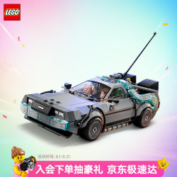乐高 77256《回到未来》时光机拼插积木