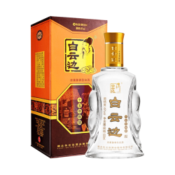 白云边 15年十五年陈酿白酒45度500ml 兼香型