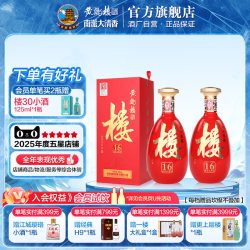 黄鹤楼 南派大清香楼16 53度500mL*2瓶白酒喜宴婚庆