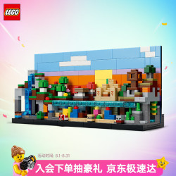 乐高 迷你生物群系 儿童积木玩具