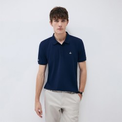 navigare [莫代尔]Navigare意大利小帆船夏季保罗polo衫男短袖休闲翻领T恤