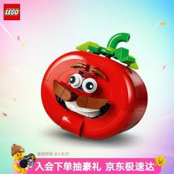 乐高 积木77079 番茄头男女孩儿童玩具七夕情人节礼物家居装饰摆件