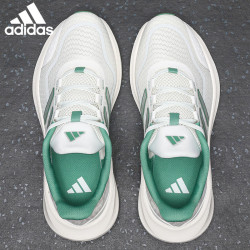 adidas 男鞋夏季透气运动鞋子男款新款网面男女士跑步鞋轻便情侣同款跑鞋