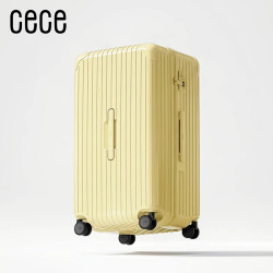 CECE 大容量拉链行李箱加厚结实耐用旅行拉杆学生箱子