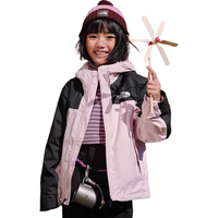 THE NORTH FACE 8AKB BP6 抓绒三合一冲锋衣 暮樱粉 160cm