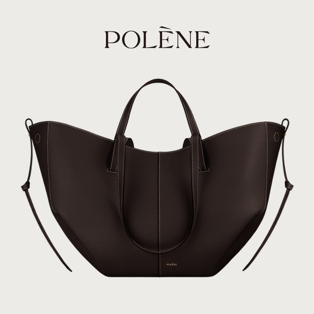 七夕好礼：POLENE 【Polene Cyme】荔枝牛皮托特包