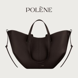 POLENE 【Polene Cyme】荔枝牛皮托特包
