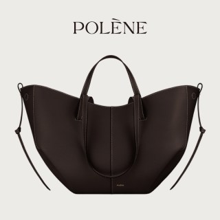 七夕好礼：POLENE 【Polene Cyme】荔枝牛皮托特包