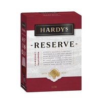 夏迪 珍藏赤霞珠红葡萄酒3L盒装澳洲原装进口hardys