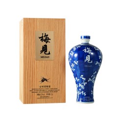 梅见 古树青梅酒匠人手绘1.5L高端梅酒梅子酒送礼典藏