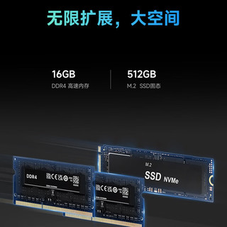微星 Cubi mini AMD锐龙R5 16GB+512GB WiFi6 迷你主机