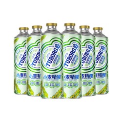 乐堡 小麦精酿1L*6罐装啤酒低度清爽