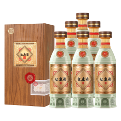 杜康 复兴1972白酒兼香型52度500mL*6瓶整箱装纯粮食酒送礼