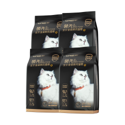 领先 全价金装冻干鲜肉猫粮1.5kg*4鲜鸡肉成幼猫粮