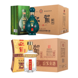 迎驾贡酒 42度520ml*6瓶金星整箱+42度500ml*6瓶正一品整箱