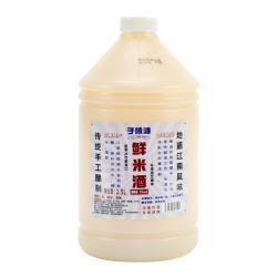 子陵滩 鲜米酒原味糯米酒2.5L大桶装本色甜酒酿醪糟低度米酒5斤