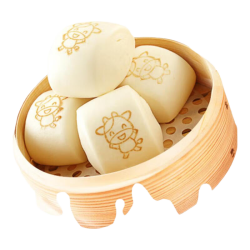 西贝 莜面村 酸奶云朵馒头250g 10个（十几种面点任选3件）