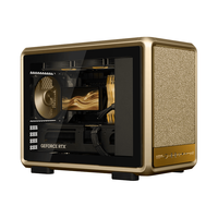 酷冷至尊 MF400 Mesh Gold 3D网孔铝制MATX机箱