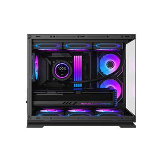 先马 Q98 AIR MINI 360水冷位 M-ATX主板 黑色 机箱