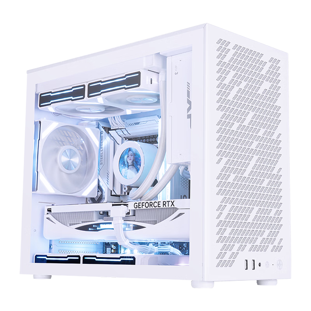 先马 Q30 MATX机箱 白色 支持240水冷