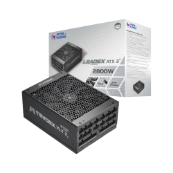 振华 LEADEX T2800W电脑电源 ATX3.1 钛金全模/智能温控 支持 5090/9070显卡
