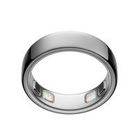 OURA ring OURAOura Ring 5 智能戒指 - 银色 - 尺寸 10 - 健身和睡眠追踪器 银色 10