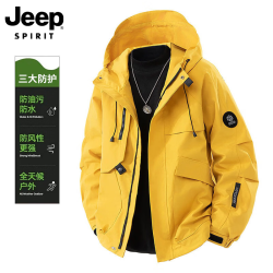 JEEP SPIRIT 户外三防冲锋衣 情侣款同款登山服