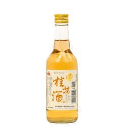 古越龙山 正宗青梅桂花果酒330ml瓶装女士低度微醺风味甜酒梅子酒