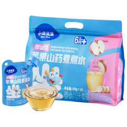小鹿蓝蓝 婴幼儿苹果山药煮煮水 6月+ 10袋