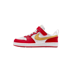 NIKE 童鞋男女童休闲板鞋COURT BOROUGH魔术贴运动鞋小童