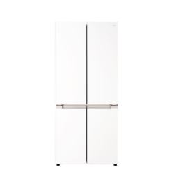 华凌 美的出品520十字门冰箱制冰HR-520WUSIPZ雾隐白