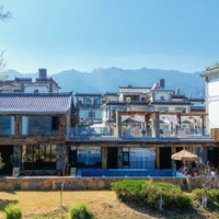大理宿心禾·至臻·沉浸式海景设计师民宿(洱海生态廊道店) 宿说.海景投影大床房{看海泡泡浴马歇尔音响伴奏}1间夜