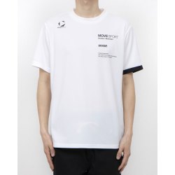 迪桑特 日本直邮DESCENTE 9620751115 7300 男士短袖功能性T恤（单袖拼接