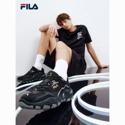 FILA 掠夺者2跑步鞋新款男士运动鞋网面透气户外休闲