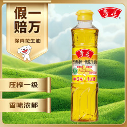 鲁花 5S压榨一级花生油 500ml