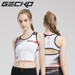 BIGK 官方旗舰店 GECKO 女子竞技背心带胸垫跑步马拉松运动背心